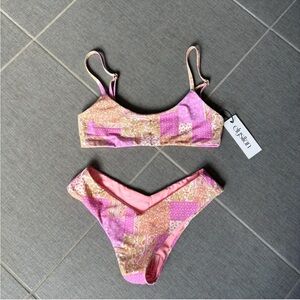 Patchwork Bikini Set